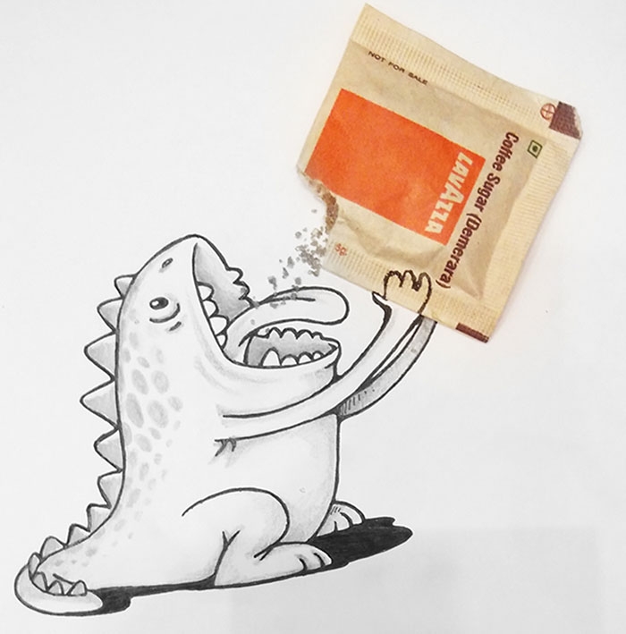 cute-dragon-doodles-interact-3d-objects-drogo-manik-ratan-8