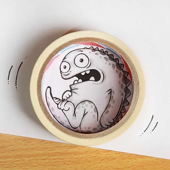 cute-dragon-doodles-interact-3d-objects-drogo-manik-ratan-12