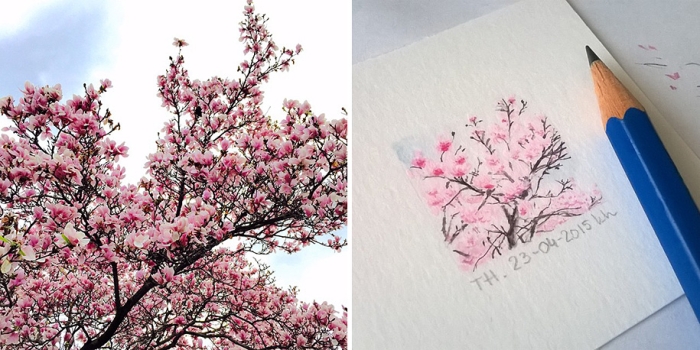 daily-instagram-inspired-art-drawings-tiny-spring-kasia-haldas-3