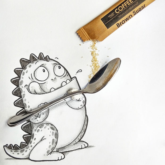 cute-dragon-doodles-interact-3d-objects-drogo-manik-ratan-13