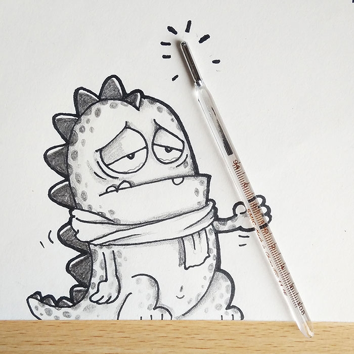 cute-dragon-doodles-interact-3d-objects-drogo-manik-ratan-17