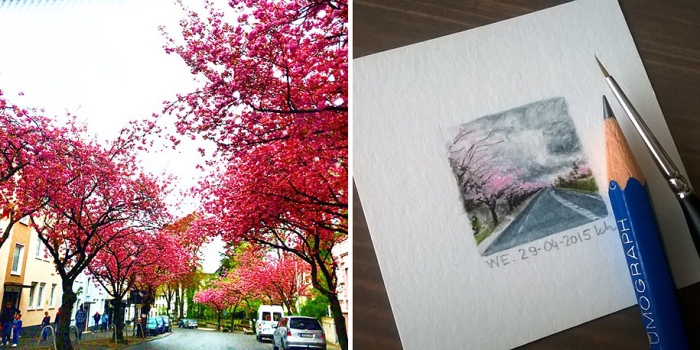 daily-instagram-inspired-art-drawings-tiny-spring-kasia-haldas-18