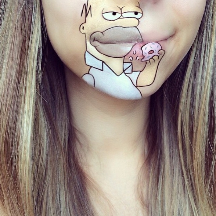 make-up-face-paint-cartoon-character-lips-laura-jenkinson-25