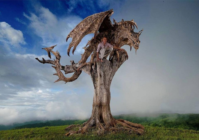 sculptures-driftwood-dragon-wyvern-james-doran-webb-9