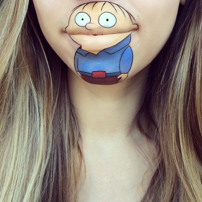 make-up-face-paint-cartoon-character-lips-laura-jenkinson-20