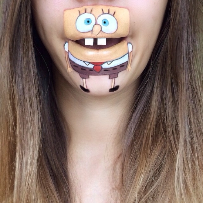 make-up-face-paint-cartoon-character-lips-laura-jenkinson-28