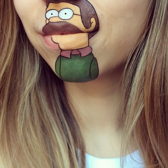 make-up-face-paint-cartoon-character-lips-laura-jenkinson-30
