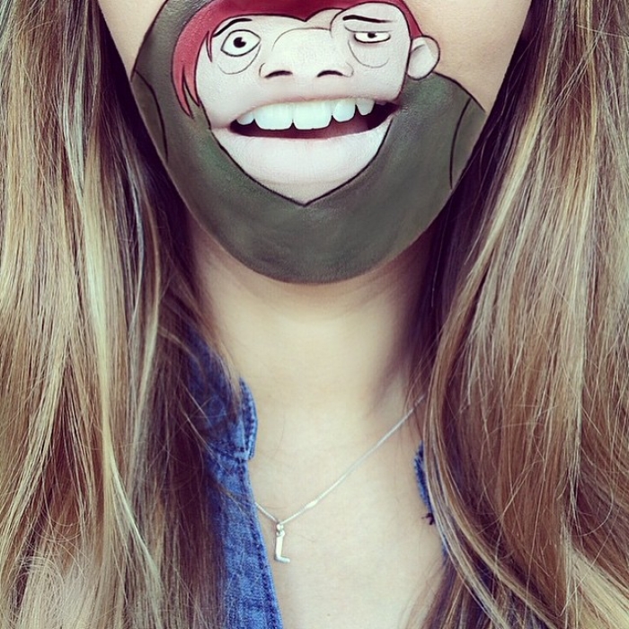 make-up-face-paint-cartoon-character-lips-laura-jenkinson-31