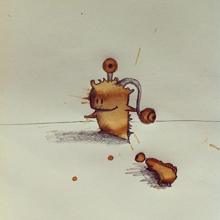 coffee-stain-doodle-monsters-coffeemonsters-stefan-kuhnigk43
