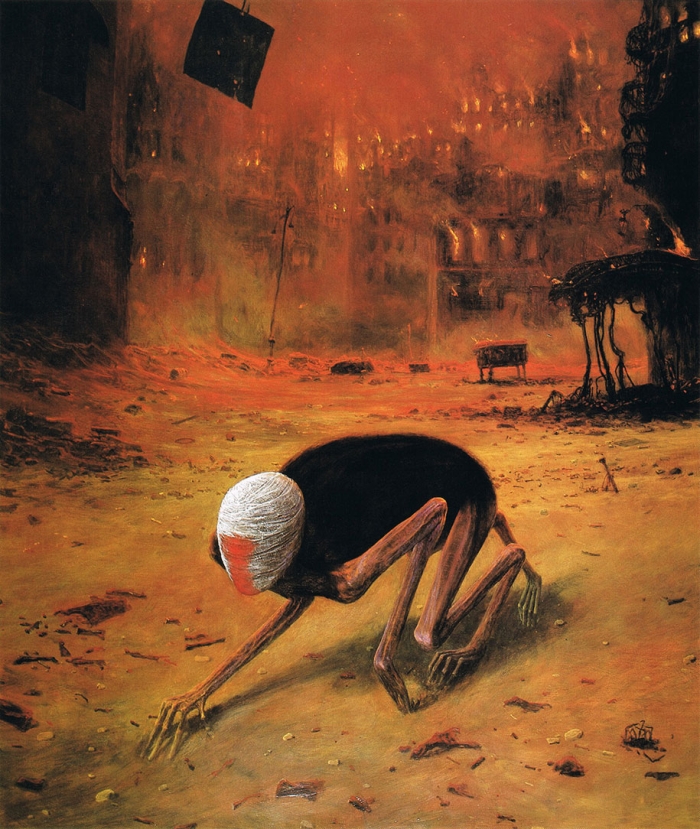 gothic-dystopian-postapocalyptic-surreal-paintings-zdzisław-beksinski-24