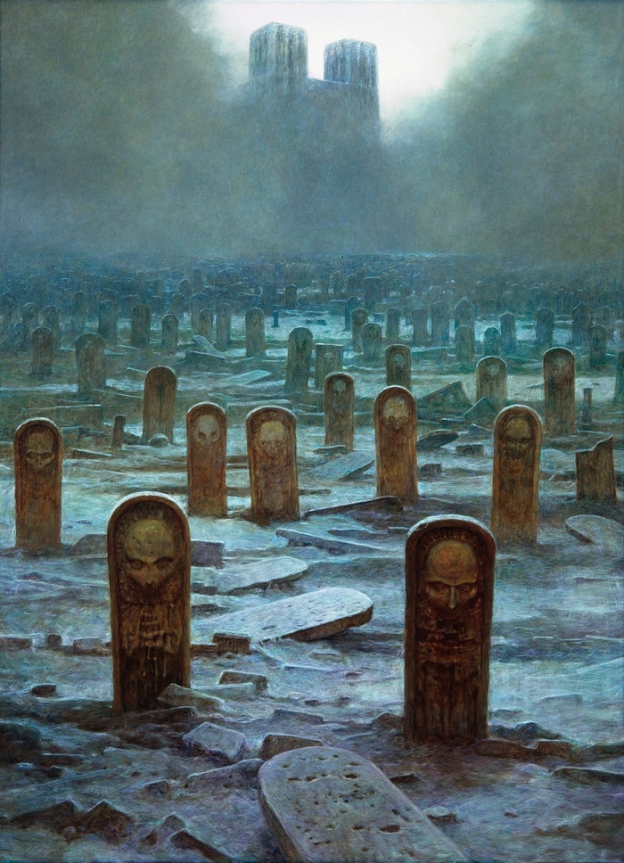 gothic-dystopian-postapocalyptic-surreal-paintings-zdzisław-beksinski-13