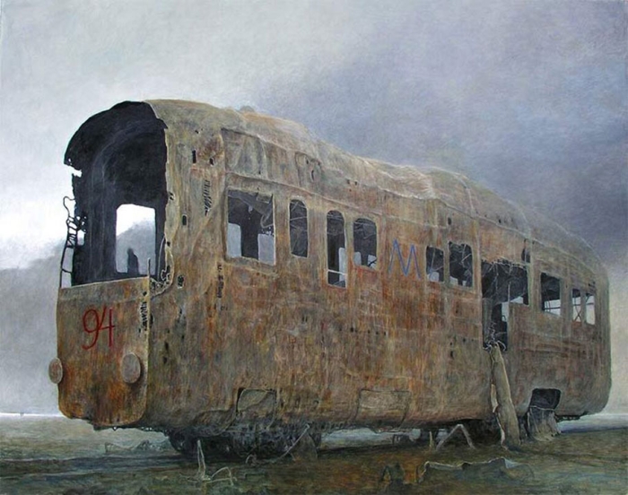 gothic-dystopian-postapocalyptic-surreal-paintings-zdzisław-beksinski-18