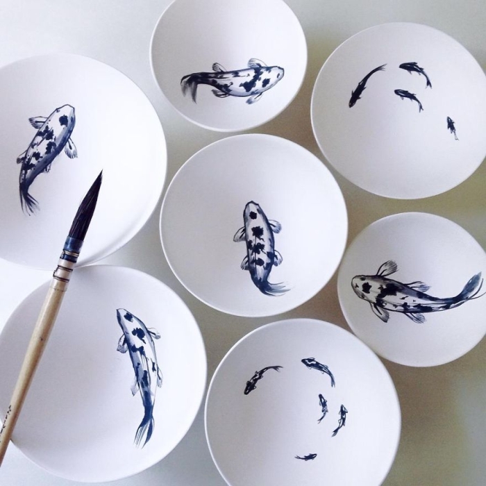 nature-inspired-fish-paintings-porcelain-niharika-hukku-14