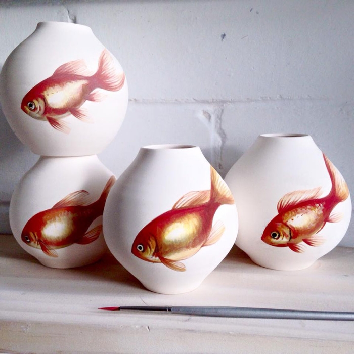 nature-inspired-fish-paintings-porcelain-niharika-hukku-1