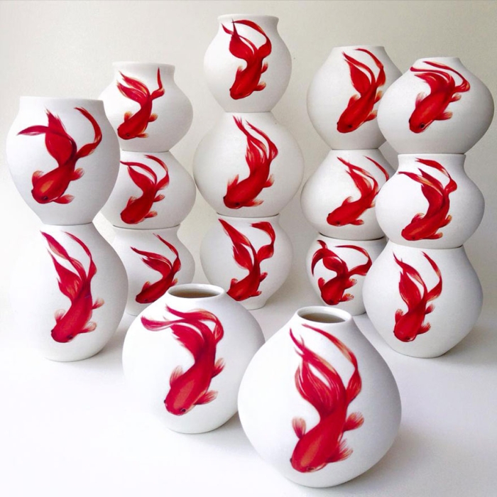 nature-inspired-fish-paintings-porcelain-niharika-hukku-4