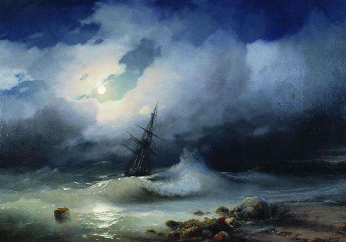 translucent-waves-19th-century-painting-ivan-konstantinovich-aivazovsky-2