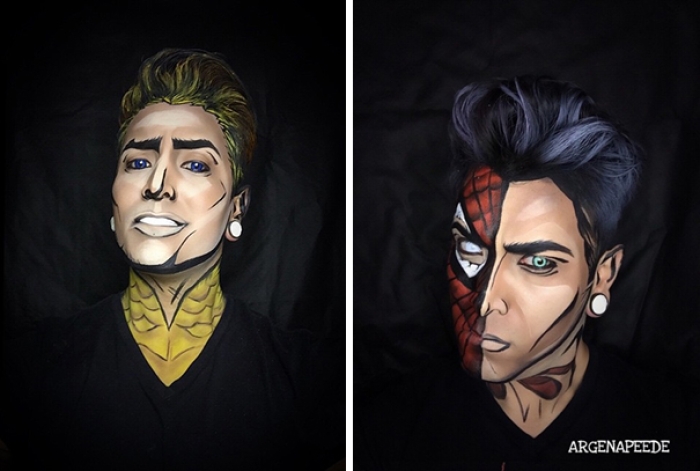 make-up-body-paint-comic-book-superhero-cosplay-argenis-pinal-2