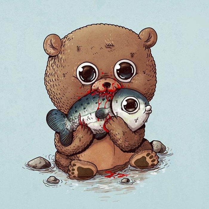 cute-gruesome-animal-drawings-predator-prey-alex-solis-alexmdc-10