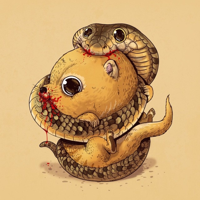 cute-gruesome-animal-drawings-predator-prey-alex-solis-alexmdc-17