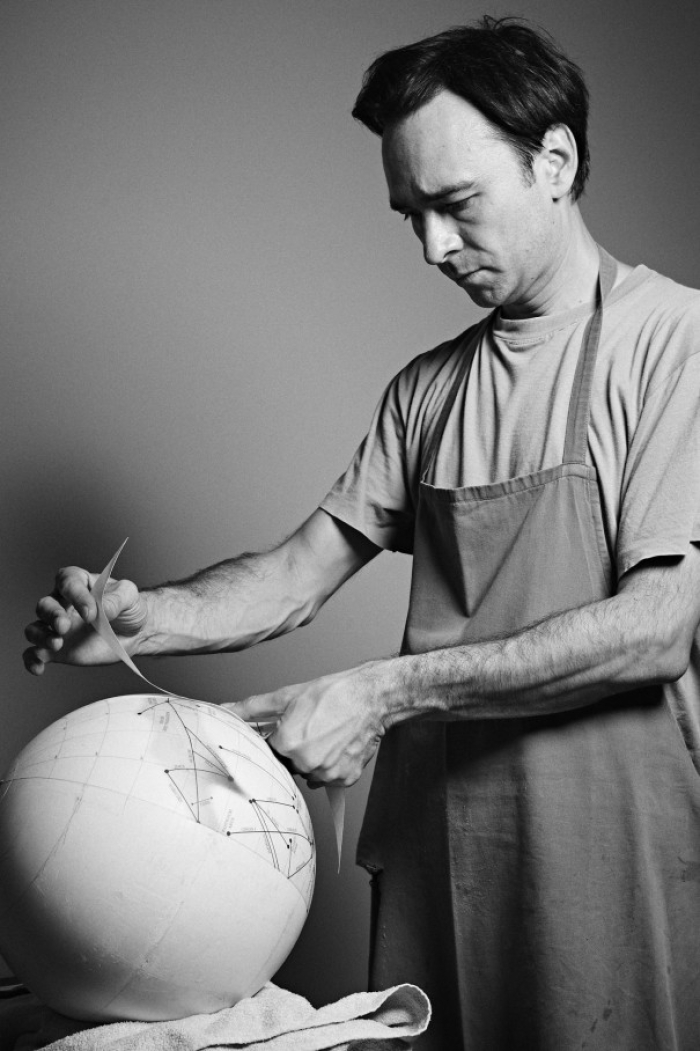 "Making of" the mars globe