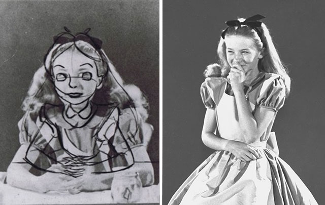Old Photos Reveal How Alice In Wonderland Was Drawn With A Real-Life Model