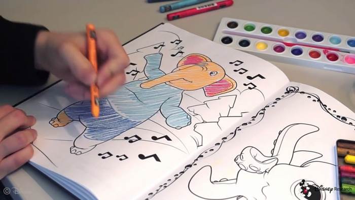 augmented-reality-children-coloring-book-3D-character-app-disney-research-8
