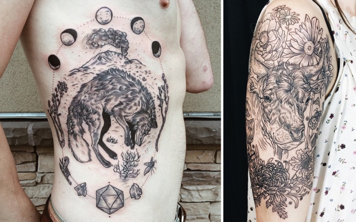 vintage-naturalistic-animal-plant-tattoos-pony-reinhardt-tenderfoot-9