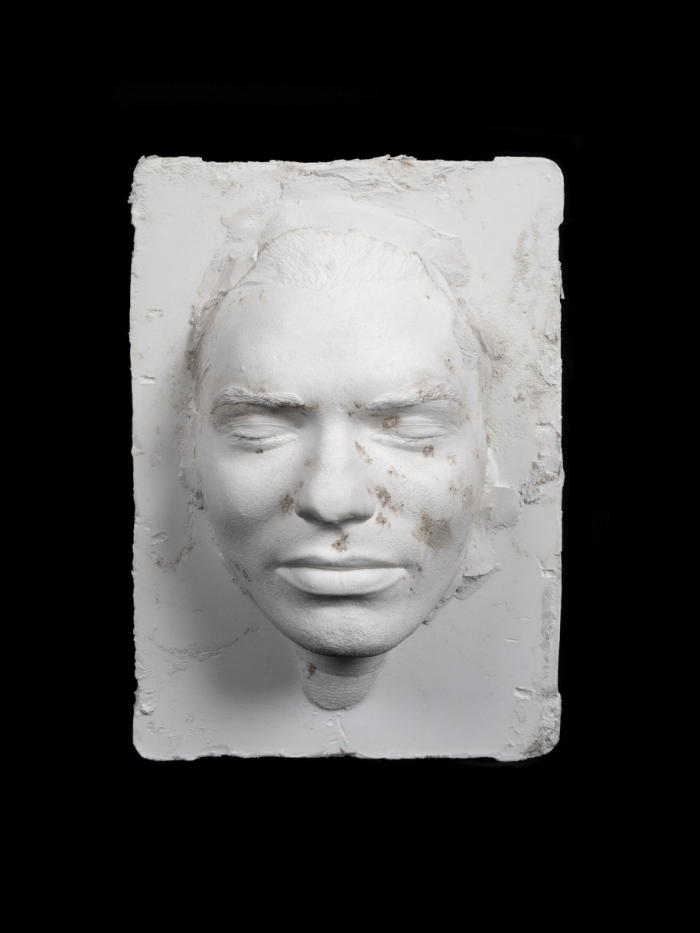 Death mask mold of the artist for Osiris.