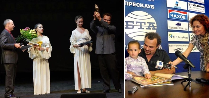 I am the youngest author to win the most prestigious award for children’s literature in Bulgaria