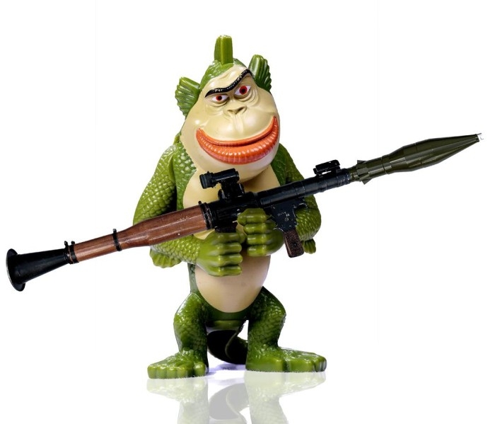 Missing Link & his Bazooka