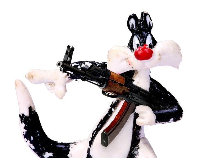 Silverster & his AK 47