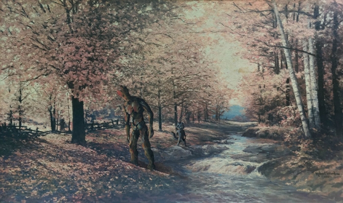 pop-culture-characters-additions-thrift-store-paintings-dave-pollot-6