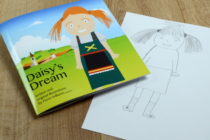 The finished booklet