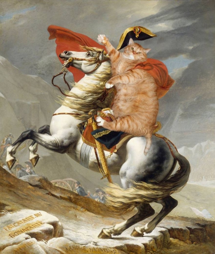 classical-paintings-zarathustra-fat-cat-art-svetlana-petrova-3