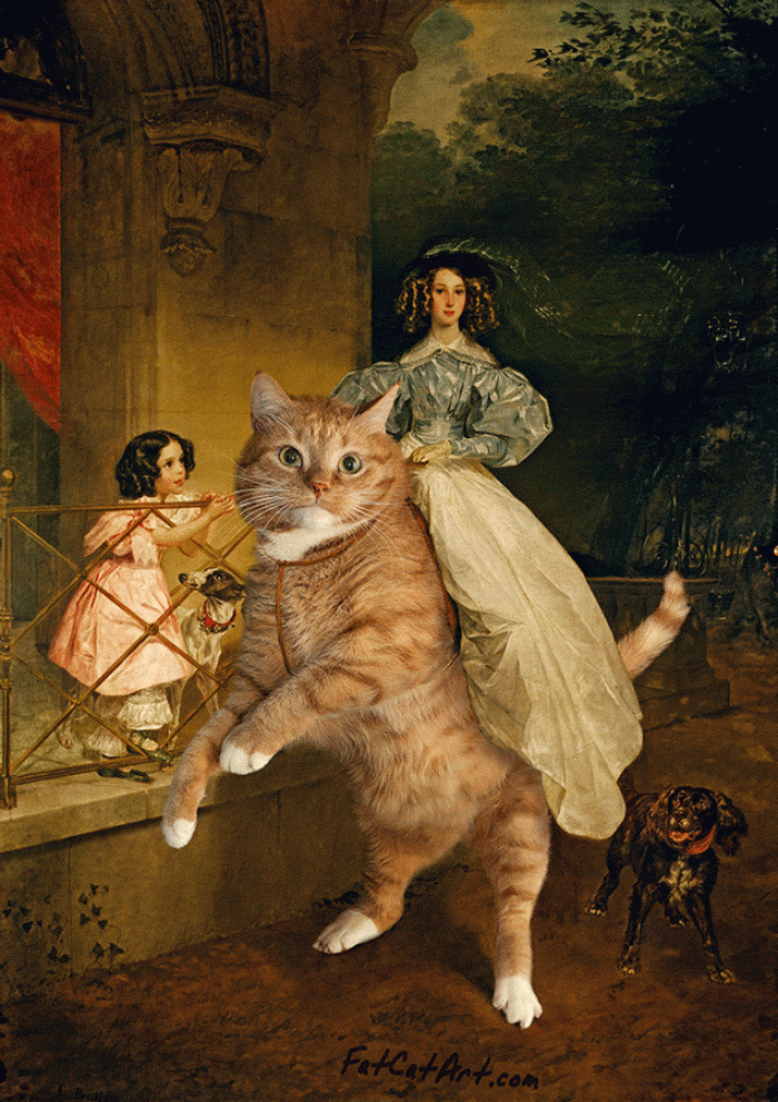classical-paintings-zarathustra-fat-cat-art-svetlana-petrova-8