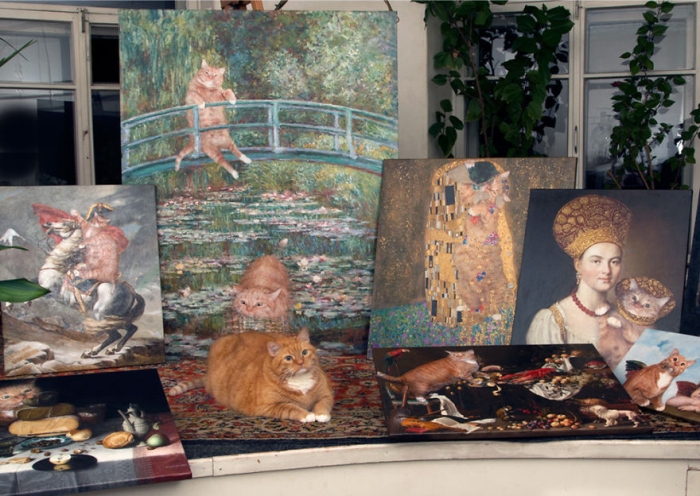 classical-paintings-zarathustra-fat-cat-art-svetlana-petrova-11