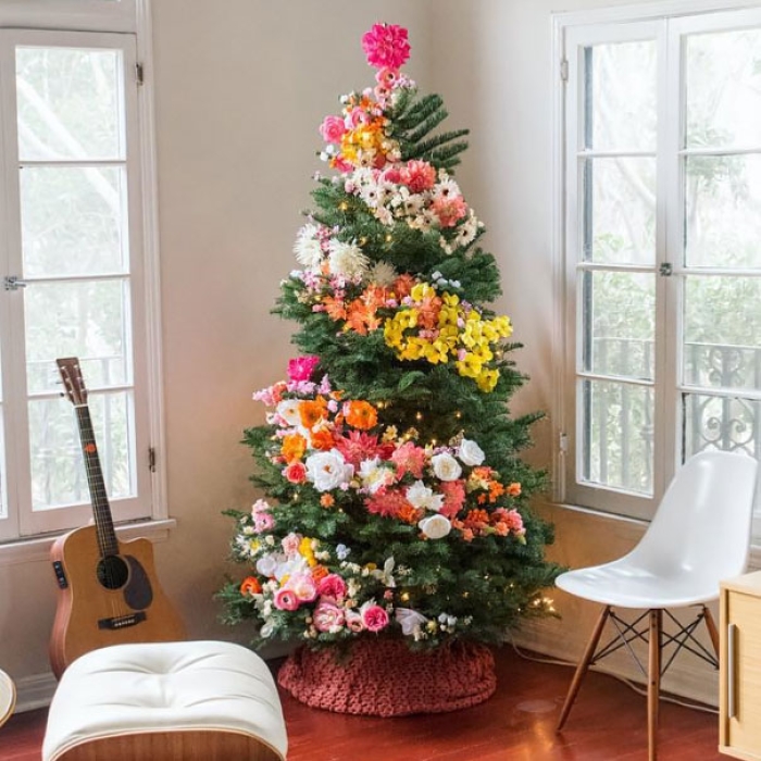 flower-floral-christmas-tree-decorations-1