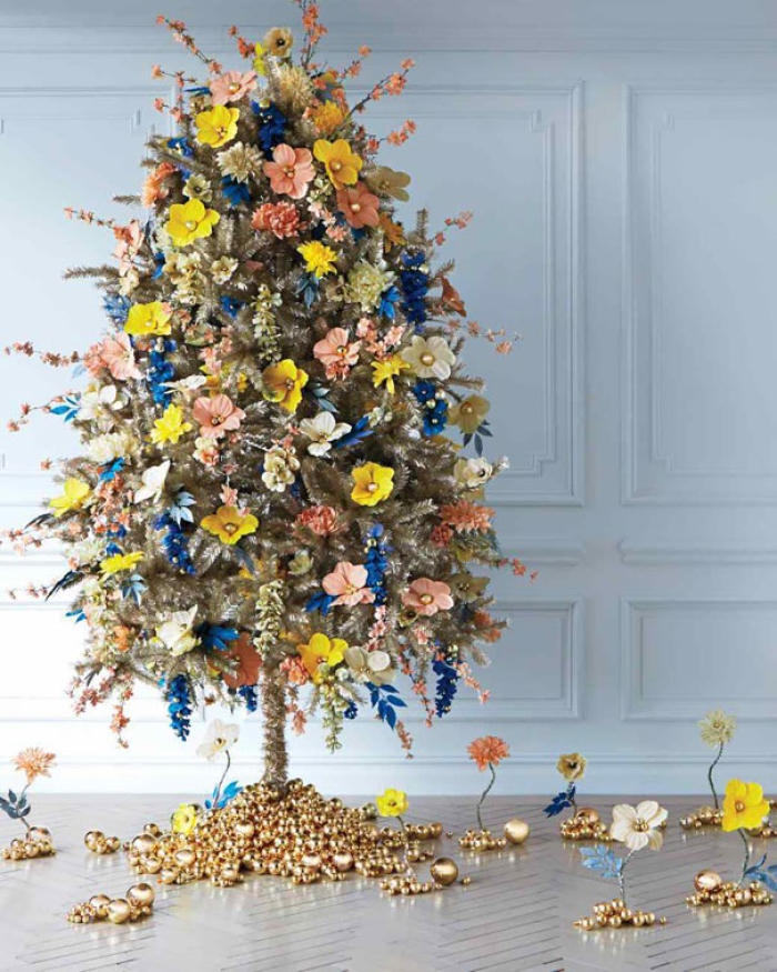 flower-floral-christmas-tree-decorations-9