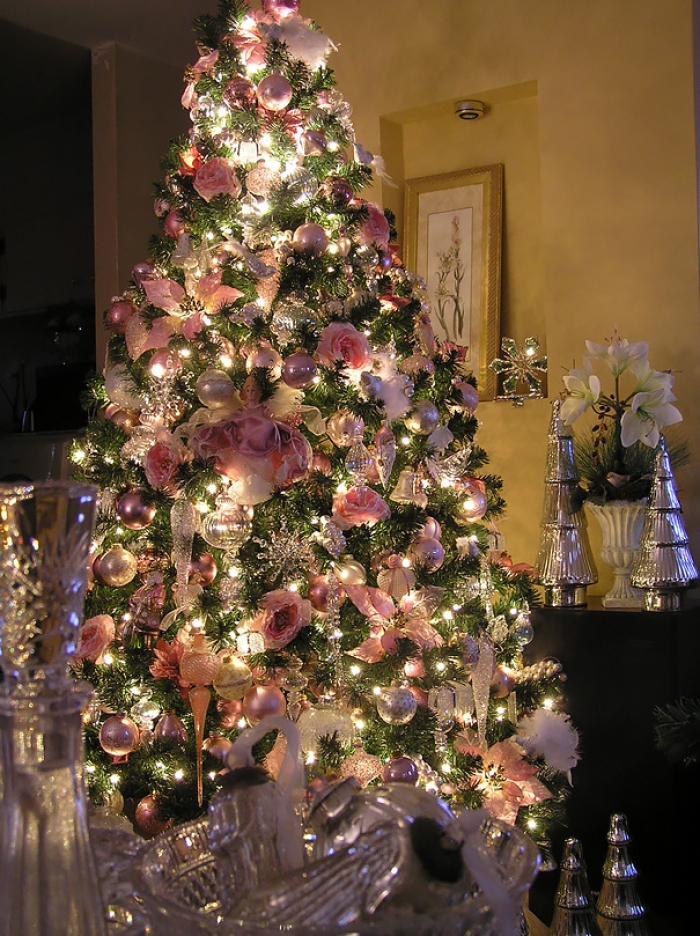 flower-floral-christmas-tree-decorations-2