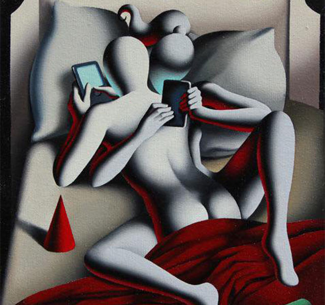 Our Addiction To Technology, In 20 Satirical Illustrations