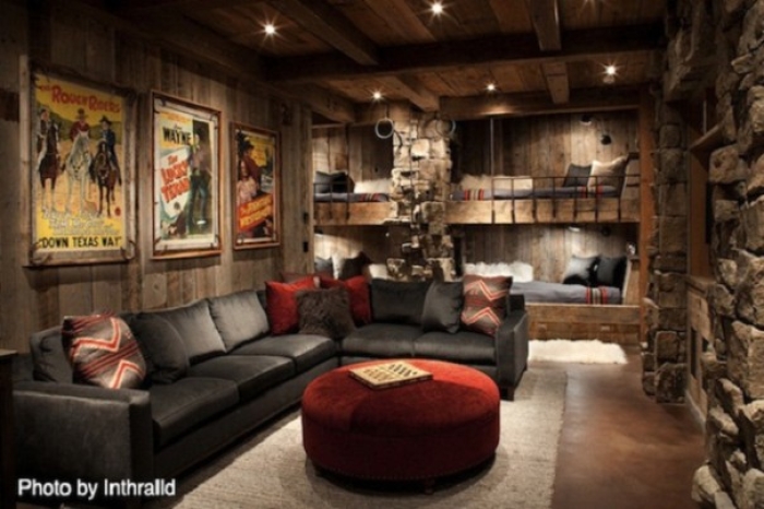 Basement remodel for kids