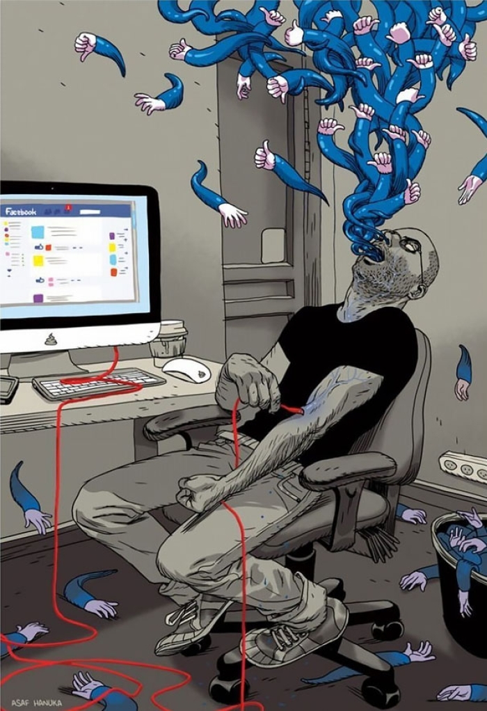 satirical-illustrations-technology-social-media-addiction-14