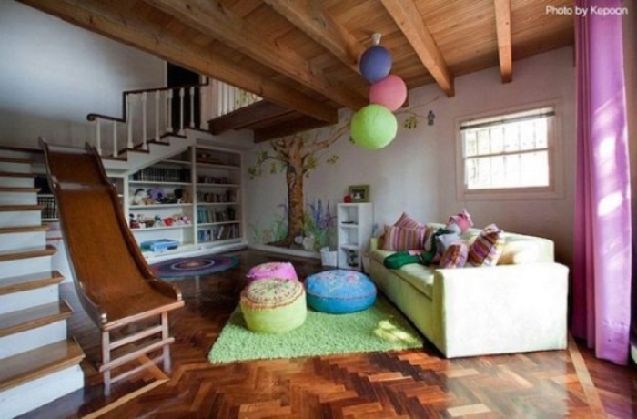 Basement remodel for young ones