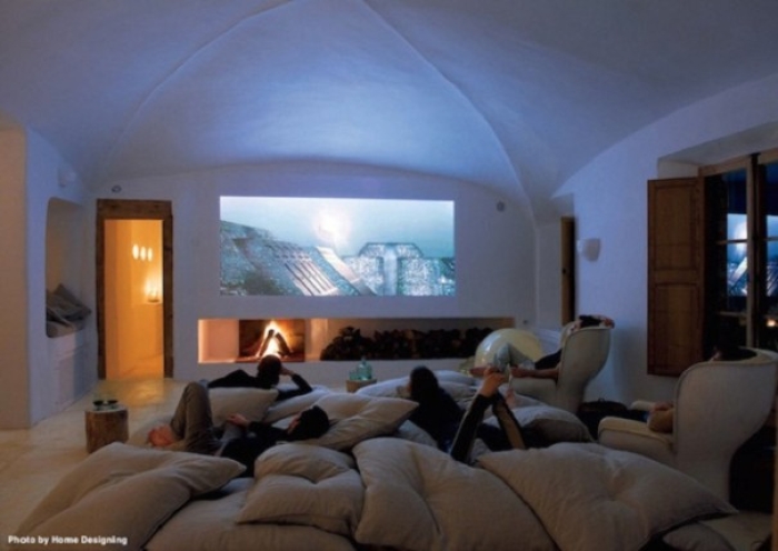 Basement remodel into a home theatre
