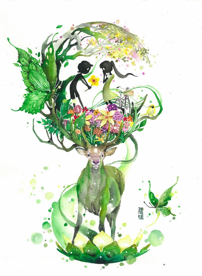 watercolor-animal-paintings-luqman-reza-mulyono-1