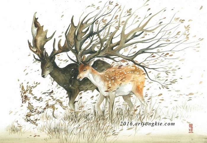 watercolor-animal-paintings-luqman-reza-mulyono-15