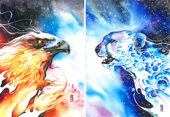 watercolor-animal-paintings-luqman-reza-mulyono-4