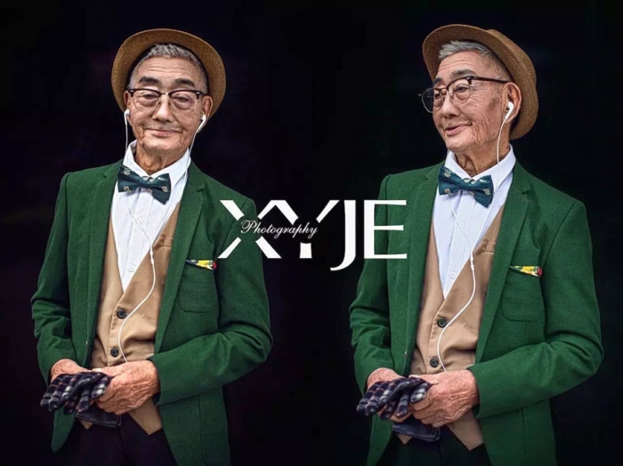 grandfather-farmer-fashion-transformation-grandson-xiaoyejiexi-photography-6