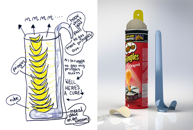 Kids' Invention Drawings Turned Into Usable Products