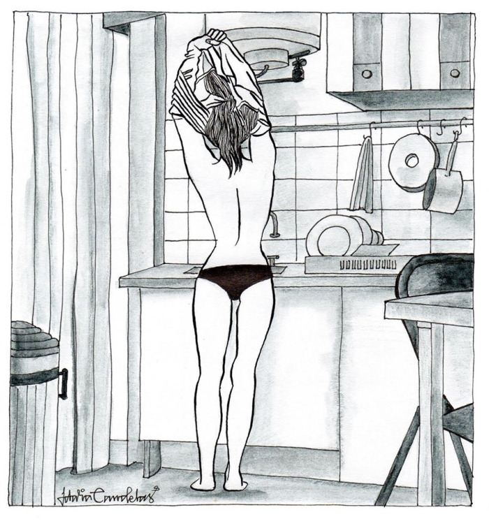 single-woman-drawings-alone-postmodern-loneliness-idalia-candelas-2